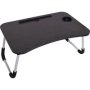 Foldable Laptop Table And Serving Tray Black