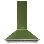 Smeg KPF9 90CM Portofino Aesthetic Decorative Wall Hood – Olive Green