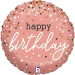 Rose Gold Confetti Foil Balloon
