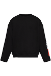 Diesel Mens S-boxt-nc Crew Sweatshirt In Black - Black 2XL