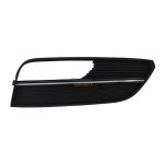 Audi A3 8V Hatchback Fog Grille With Hole + Chrome Moulding Right 13-16