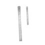 2PCS Stainless Steel Straight Rulers Dual-sided Scale Precision Measuring