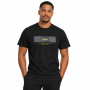 Mens 0092 T-Shirt In Black - Black / 2XL