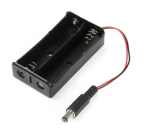 18650 Battery Case With Dc Connector + Wire – 2C