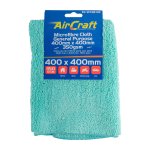 AirCraft Microfibre Cloth Gnl Purpose 400 Mm X 400 Mm 350 GSM