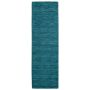 Luna Contemporary Solid Colour Teal Runner