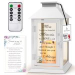Hn Haiinaa Memorial Lantern Bereavement Gifts In Memory Of Loved One Memorial Gifts For Loss Of Mother Remembrance Sympathy Gift