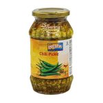 Chilli Pickle Hari Mirch Ka Chatpata Achar 480G - Sharp Spicy Sliced Hot Green Peppers Cured In Mustard Seeds Adds Pungent Bite