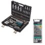 Alpen Bort Socket Set 95 Piece & Sprint Master Drill Bits 6 Piece