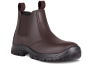 Dot Chelsea Safety Boot Brown