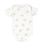 Babes & Kids Little Acorn - Short Sleeve Rainbow Onsie Bodysuit