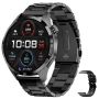 Sports Smartwatch 45MM Activity Tracker Dual Band Black