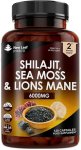 Shilajit Sea Moss & Lions Mane High Strength Capsules 2 Month Supply