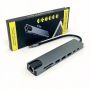 USB C Hub With HDMI 4K Ethernet Vga Pd 100W Compatible With Macbook