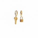 Goldair Gold Unlocked Earrings