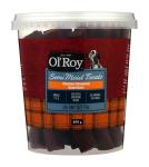 Semi-moist Chicken Heart Bars Tub 600 G