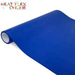 Classic Matt Gentian Blue Heat Transfer Vinyl 500MMX1M