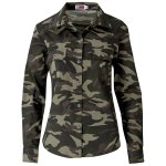 Ladies Long Sleeve Wildstone Shirt Camouflage