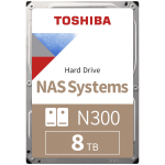 Toshiba N300 Nas Hard Drive 8TB Sata III 512MB 7200RPM