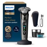 Philips Shaver I9000 Wet & Dry Electric Shaver Dark Slate With Skin Iq Technology Triple Lift & Cut System 360 Rotating Dual Ste