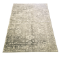 220 X 160CM Modern Machinemade Light Grey/white Turkey Rug