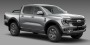 Next Gen Ford Ranger Wildtrak Matte Black Fender Flares For