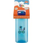 Made 4 Tots Square Straw Sport Sipper Blue 420ML