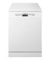 Smeg DW6QWSA-1 Freestanding Dishwasher White
