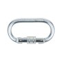 Locking Carabiner Oval With Screw Locking Device