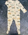 Cotton On Grey Car Onesie 12 18M