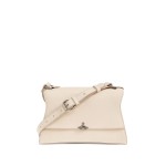 Bianca Small Shoulder Bag -cream dark Silver