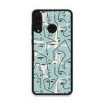 Custom Printed Tpu Cases - Huawei P30 Lite Huawei P30 Lite New Addition & 39 Blue Line Face& 39 By