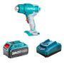 Total Tools - Lithium-ion Heat Gun With Battery 4.0AH & Charger P20S - 20V