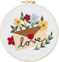 Unbranded DIY Valentine's Day Love Letter Embroidery Kit