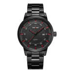 Red Sports Watch Bold Unisex Active Timepiece