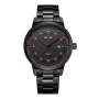 Red Sports Watch Bold Unisex Active Timepiece