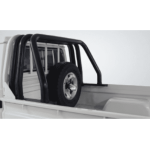 Toyota Landcruiser 70 Series Triple Styling Bar Black-