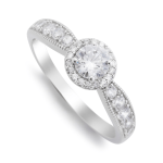 Chet Sterling Silver Sweet Pea Ring