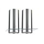 Falco 120CM Stainless Steel Double Cylinder Island Extractor - FAL-120-IRS