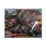 Dinosaur Playset With Light & Sound Wind-up Triceratops