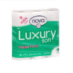 Nova - Luxury Soft Toilet Paper 2 Ply - 48 Rolls & Lavender Air Freshener