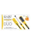 Enzo EN-3955W 3-IN-1 Platinum Series Hair Styling Set Hot Air Comb Straightener And Curling Iron