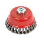 Tork Craft Wire Cup Brush 100XM14 Knotted Stainless Steel Bulk