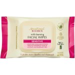 Rooibos Mild Cleansing Facial Wipes Sensitive Skin 25 Pieces