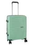 CELLINI Starlite Medium 65CM 4 Wheel Trolley Case Light Green