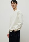 Loose Fit Sweatshirt - White