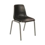 School Chair Intermediate Grade 3-5 Black