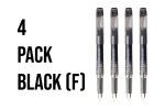 Platinum Preppy Fountain Pen Pack Of 4 Fine Black