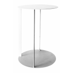 Lucy Side Table - White Textured