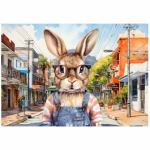 Deco Print Hipster Animal 2